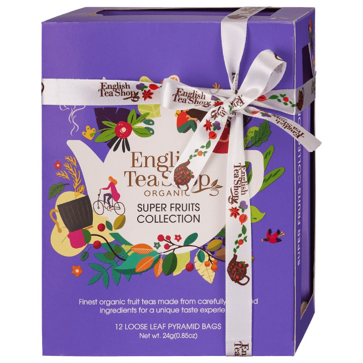 Kolekcja Herbatek Owocowych Super Fruits Piramidki 6 Smaków BIO 24 g -