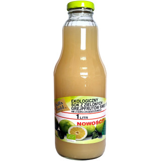 Sok z Zielonych Grejpfrutów Sweetie NFC BIO 1 l - Jaffa Gold - Ekochat