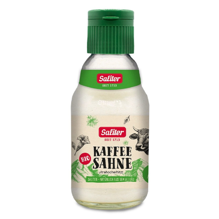 Śmietanka do Kawy UHT 10% BIO 165 g - Saliter - Ekochatka