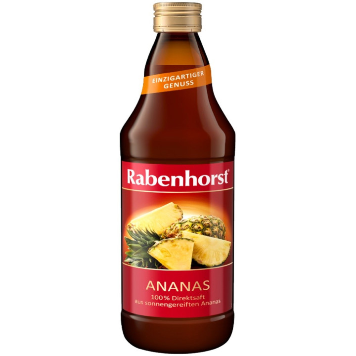 Sok Ananasowy NFC 750 ml - Rabenhorst - Ekochatka