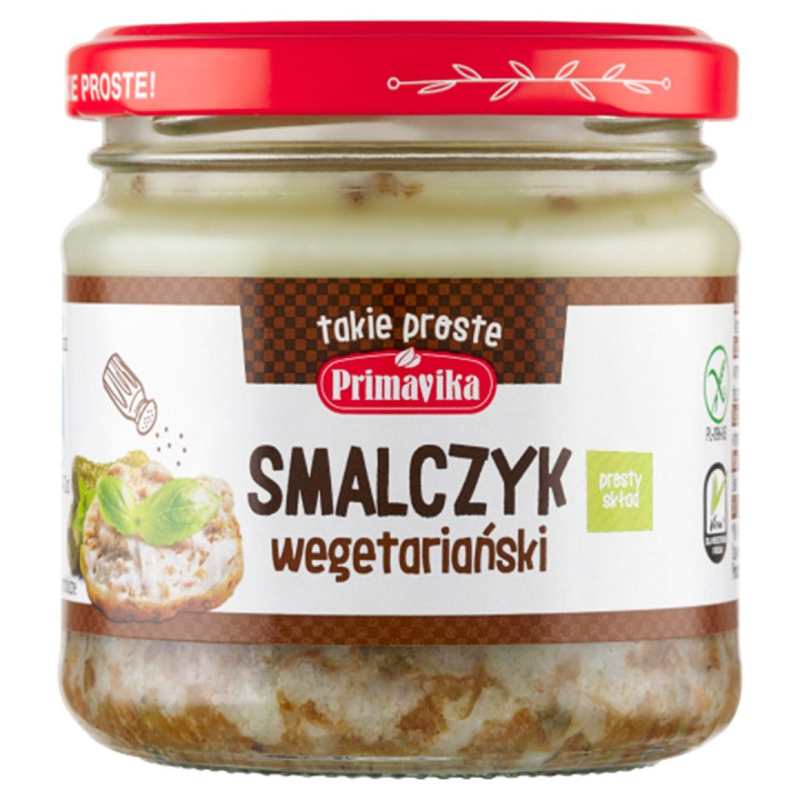 Smalczyk Roślinny Bezglutenowy 160 g - Primavika - Ekochatka