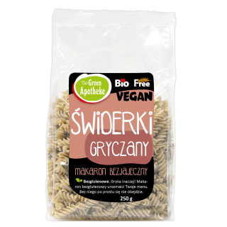 Makaron Gryczany Świderki Bezglutenowy BIO 250 g - Apotheke - Ekochatk