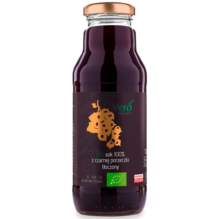 Sok z Czarnej Porzeczki NFC BIO 300 ml - Vero - Ekochatka