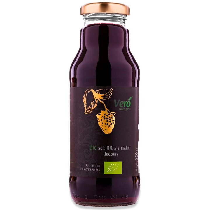 Sok z Malin NFC BIO 300 ml - Vero - Ekochatka