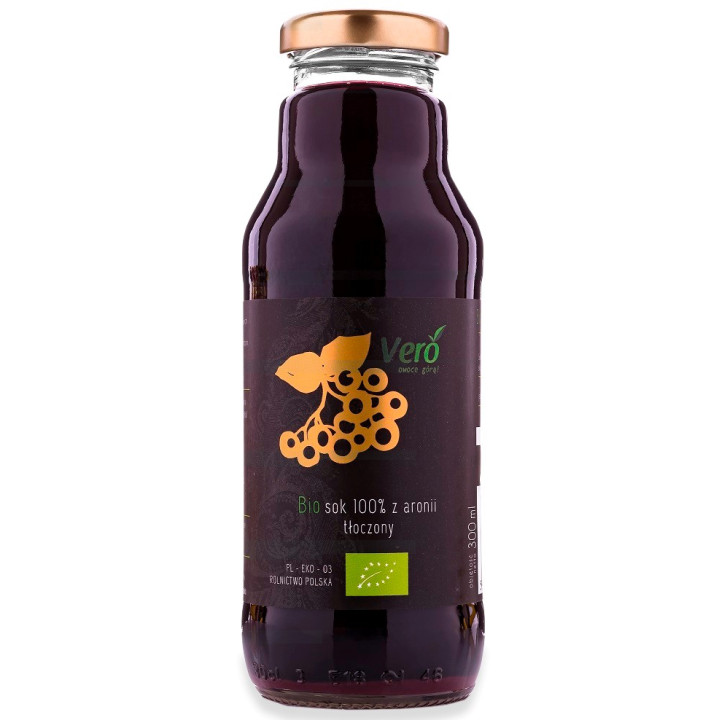 Sok z Aronii NFC BIO 300 ml - Vero - Ekochatka