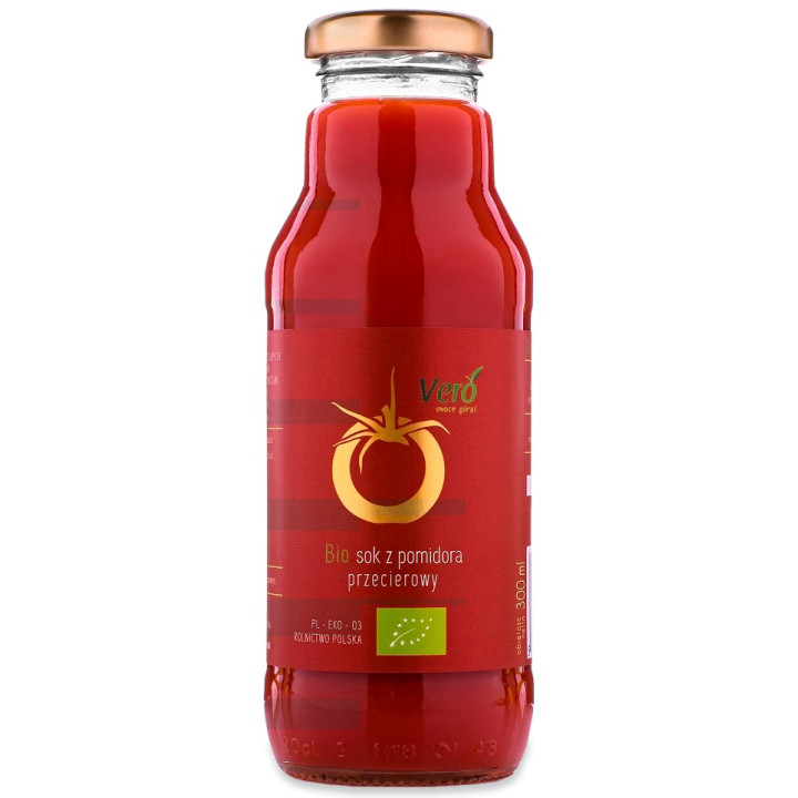 Sok Pomidorowy Przecierowy BIO 300 ml - Vero - Ekochatka