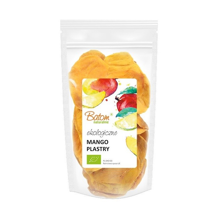 Mango Suszone Plastry BIO 200 g - Batom - Ekochatka