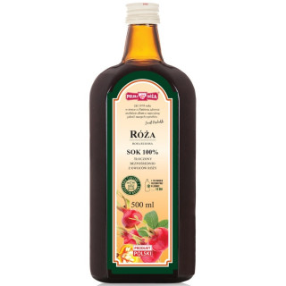 Sok z Owoców Róży NFC 500 ml - Polska Róża - Ekochatka