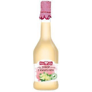 Syrop z Kwiatów Czarnego Bzu 500 ml - Polska Róża - Ekochatka