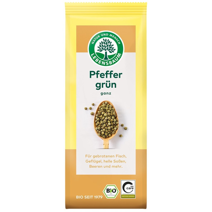 Pieprz Zielony Ziarnisty BIO 35 g - Lebensbaum - Ekochatka