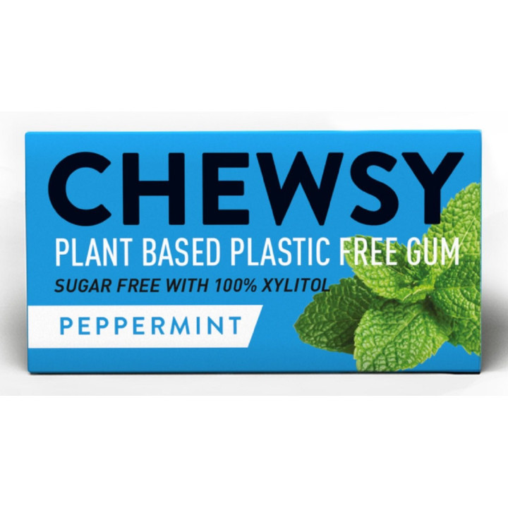 Guma do Żucia z Ksylitolem Mięta Pieprzowa 15 g - Chewsy - Ekochatka