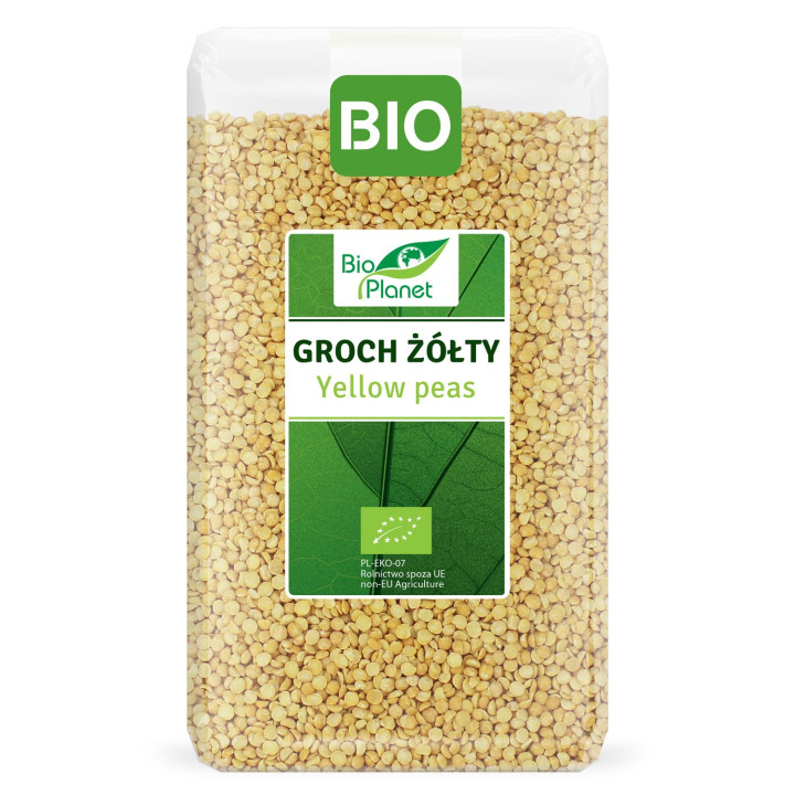 Groch Zolty BIO 1 kg - Bio Planet - Ekochatka