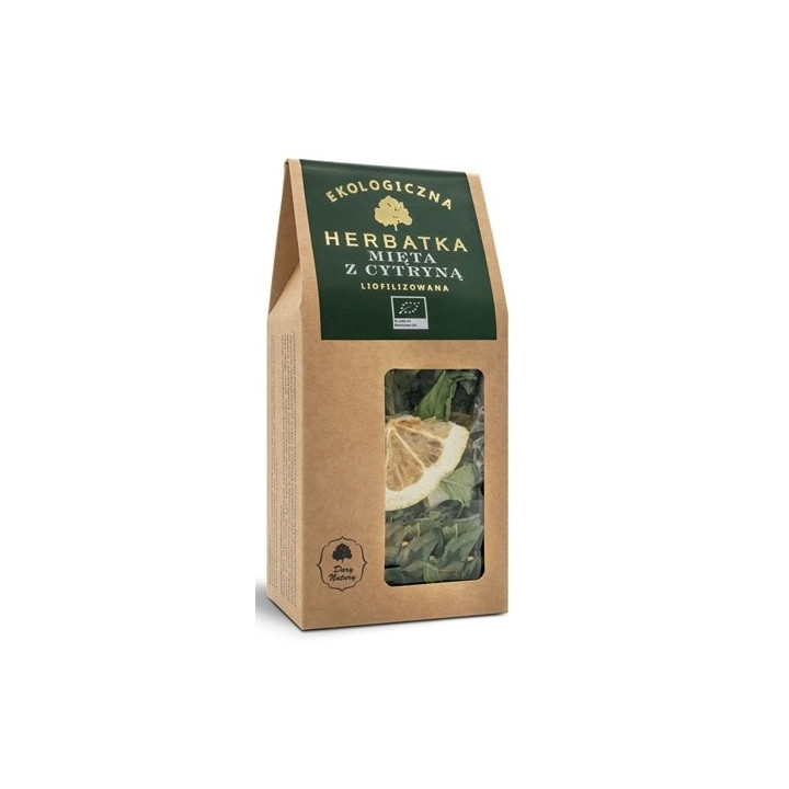 Herbatka Liofilizowana Mięta z Cytryną BIO 25 g - Dary Natury - Ekocha