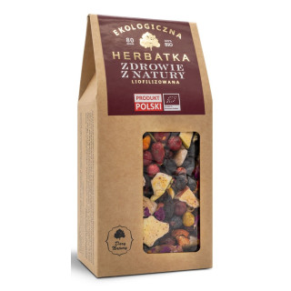 Herbatka Owocowa Liofilizowana Zdrowie z Natury BIO 80 g - Dary Natury