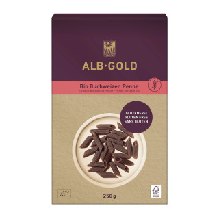 Makaron Gryczany Penne Bezglutenowy BIO 250 g - Alb-Gold - Ekochatka
