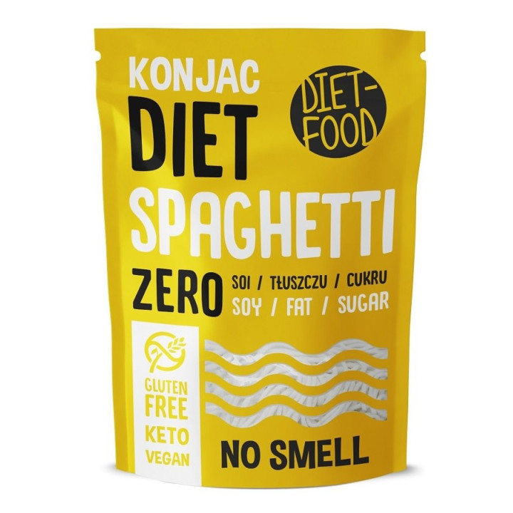 Makaron Konjac Spaghetti Shirataki Bezglutenowy 200 g - Diet-Food - Ek