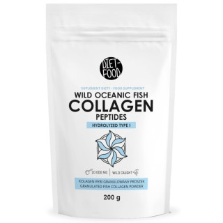 Kolagen Rybi Hydrolizowany w Proszku 200 g - Diet-Food - Ekochatka
