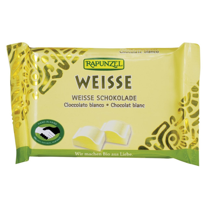 Czekolada Biała z Wanilią BIO 100g | RAPUNZEL - Ekochatka