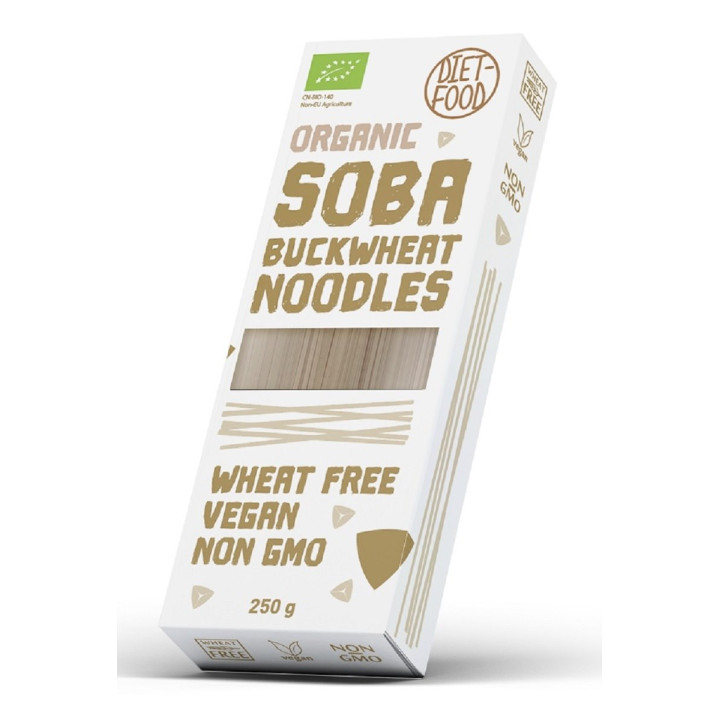 Makaron Gryczany Soba BIO 250 g - Diet-Food - Ekochatka