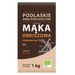 Mąka Orkiszowa Chlebowa Typ 750 BIO 1 kg - Bio Life - Ekochatka