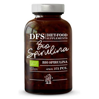 Spirulina BIO 375 Tabletek 400 mg - Diet-Food - Ekochatka