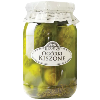 Ogórki Kiszone 810 g - Krokus - Ekochatka