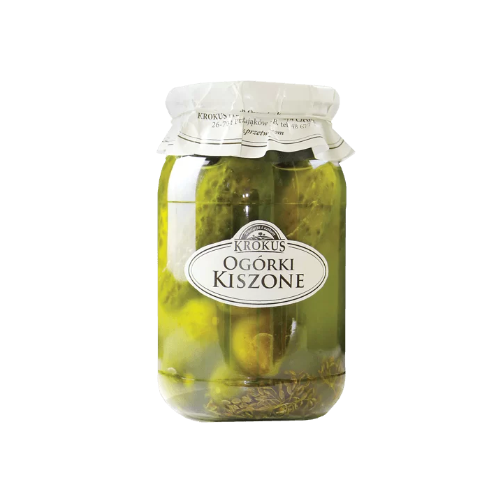 Ogórki Kiszone 810 g - Krokus - Ekochatka