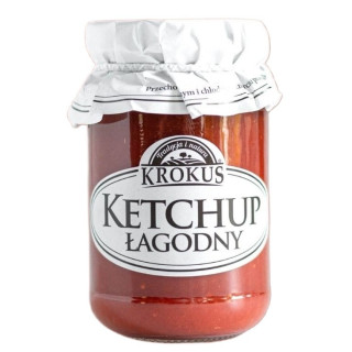 Ketchup Bezglutenowy 180 g - Krokus - Ekochatka