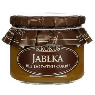 Jabłka Przetarte bez Dodatku Cukru 310 g - Krokus - Ekochatka