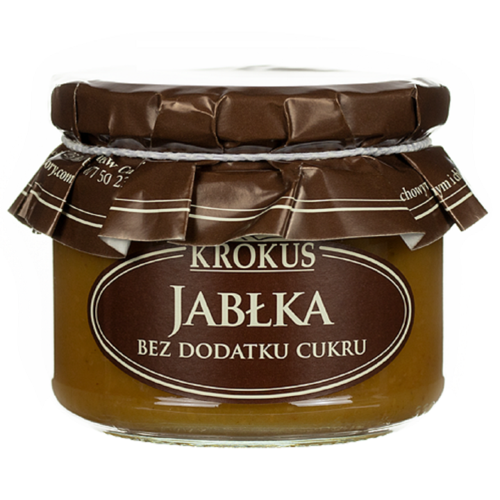 Jabłka Przetarte bez Dodatku Cukru 310 g - Krokus - Ekochatka