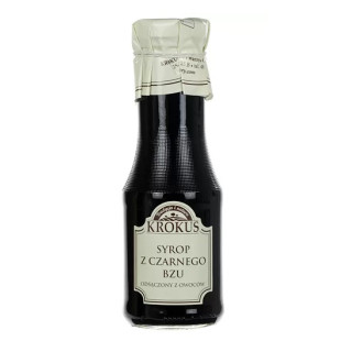 Syrop z Czarnego Bzu Bezglutenowy 355 g - Krokus - Ekochatka