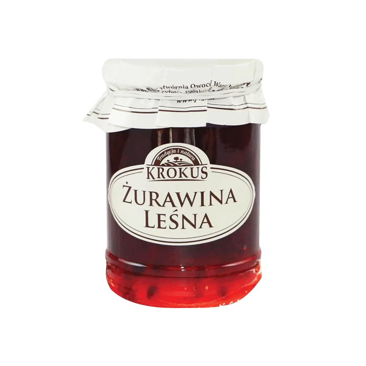 Żurawina Leśna 310 g - Krokus - Ekochatka