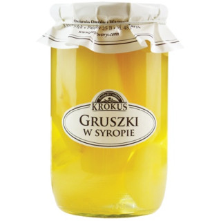 Gruszki w Syropie 720 g - Krokus - Ekochatka