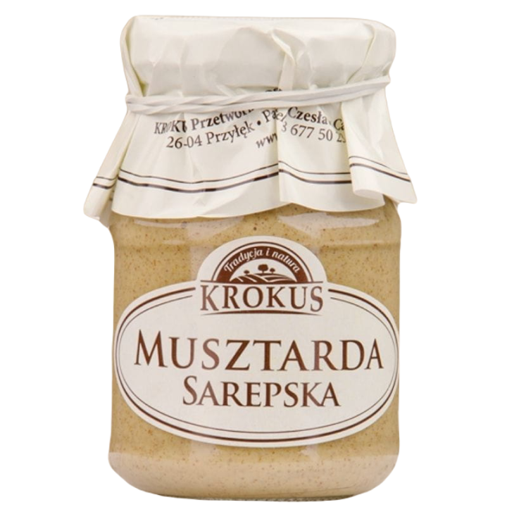 Musztarda Sarepska 185 g - Krokus - Ekochatka