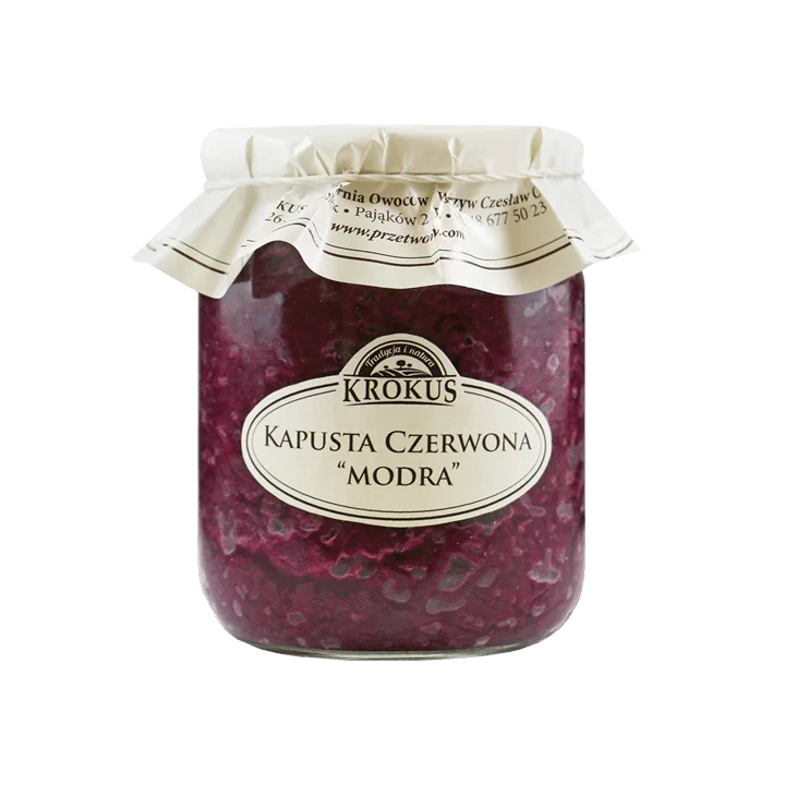 Kapusta Czerwona Modra 500 g - Krokus - Ekochatka