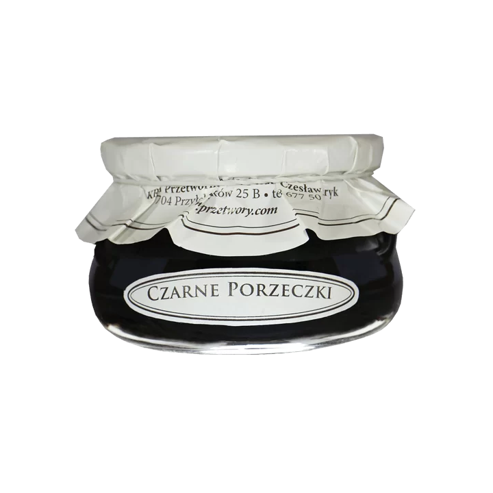 Konfitura z Czarnej Porzeczki 320 g - Krokus - Ekochatka