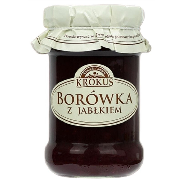 Konfitura Borowkowa z Jablkiem 310 g - Krokus - Ekochatka