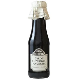 Syrop z Czarnej Porzeczki Bezglutenowy 280 ml - Krokus - Ekochatka