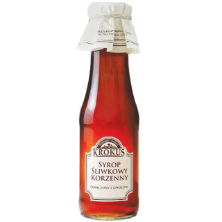 Syrop Sliwkowy Korzenny 280 ml - Krokus - Ekochatka
