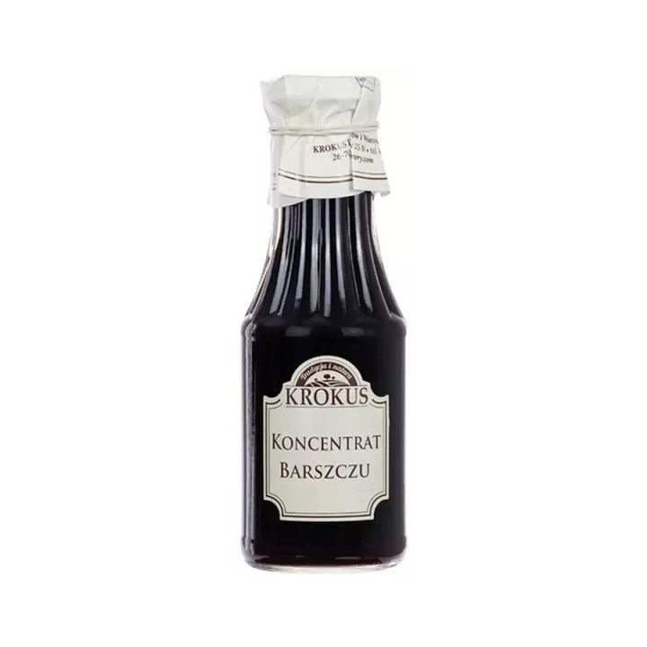 Barszcz Czerwony Bezglutenowy Koncentrat 280 ml - Krokus - Ekochatka