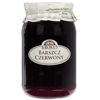 Barszcz Czerwony Bezglutenowy 830 ml - Krokus - Ekochatka