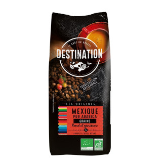 Kawa Ziarnista Arabica 100% Meksyk Fair For Life BIO 1 kg - Destinatio