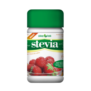 Stevia Puder Słodzik Stołowy 150 g - Zielony Listek - Ekochatka