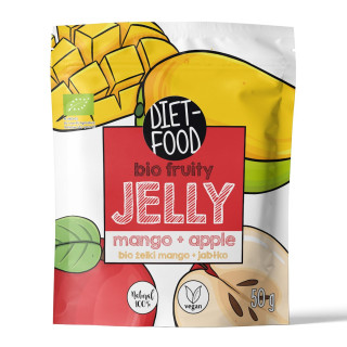 Zelki Owocowe Mango-Jablko bez Zelatyny BIO 50 g - Diet-Food - Ekochat
