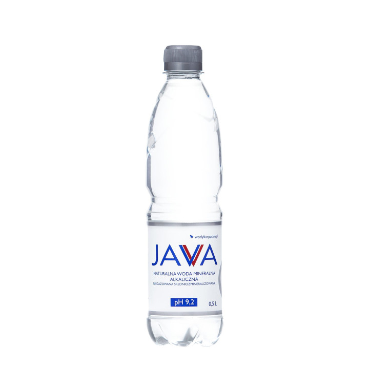 Woda Mineralna Alkaliczna Niegazowana pH 9,2 500 ml - Java - Ekochatka
