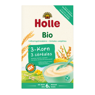 Kaszka 3 Zboża Pełnoziarnista Bezglutenowa od 6 Miesiąca BIO 250 g - H