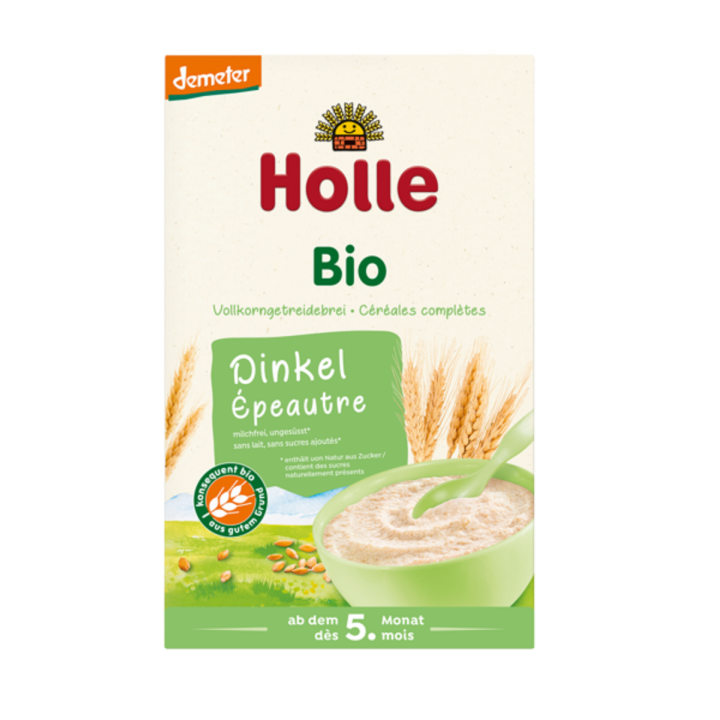 Kaszka Orkiszowa Pełnoziarnista od 5 Miesiąca BIO 250 g - Holle - Ekoc