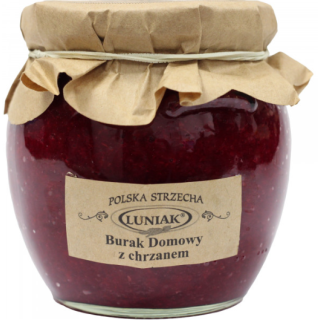 Buraczki Domowe z Chrzanem 480 g - Luniak - Ekochatka