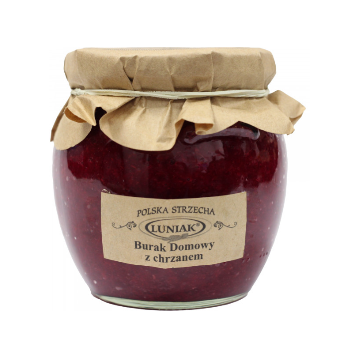 Buraczki Domowe z Chrzanem 480 g - Luniak - Ekochatka
