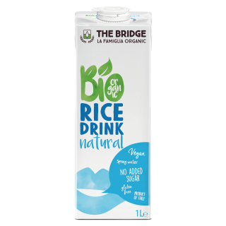 Napój Ryżowy Bezglutenowy BIO 1 l - The Bridge - Ekochatka